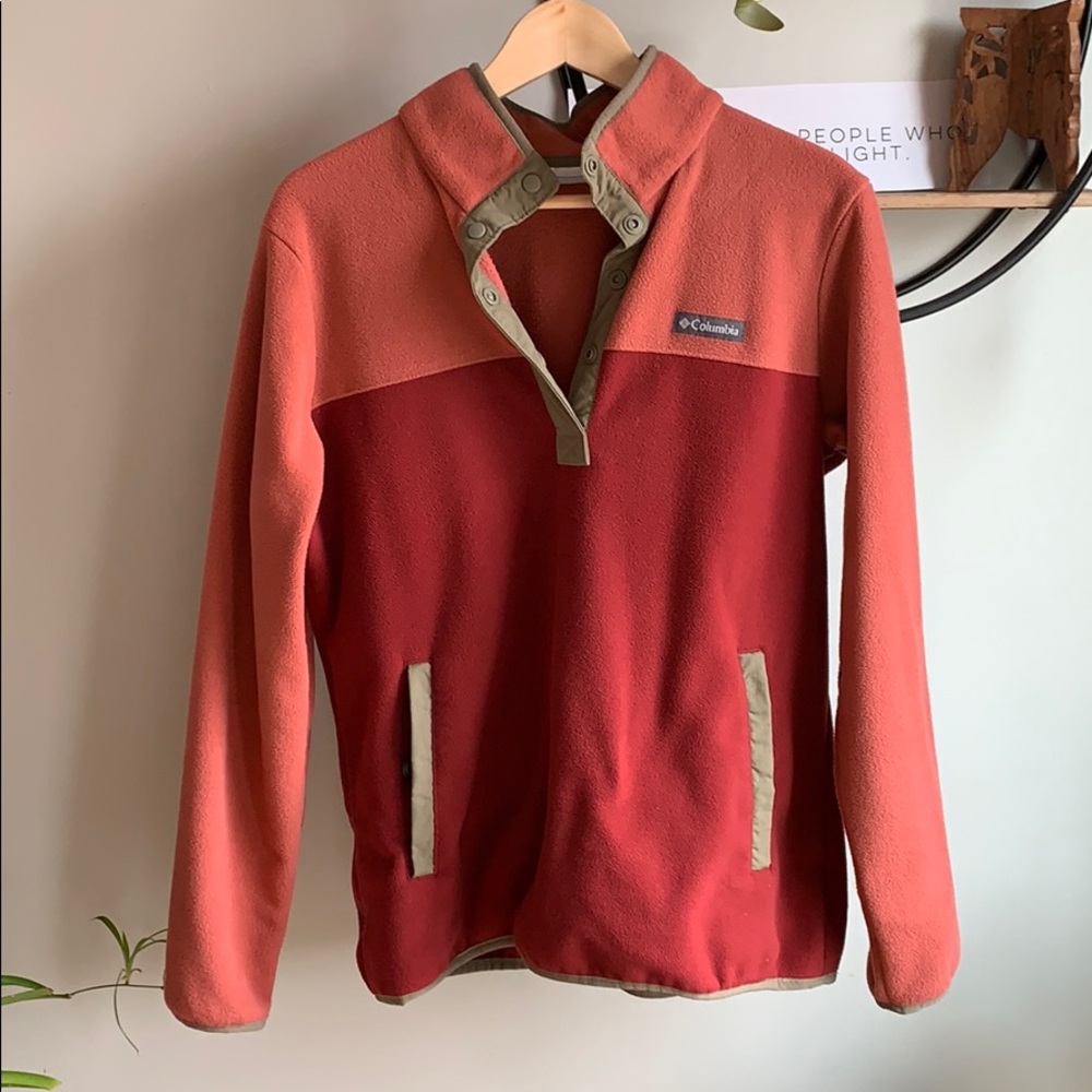 Columbia Fleece Half Snap Pullover
